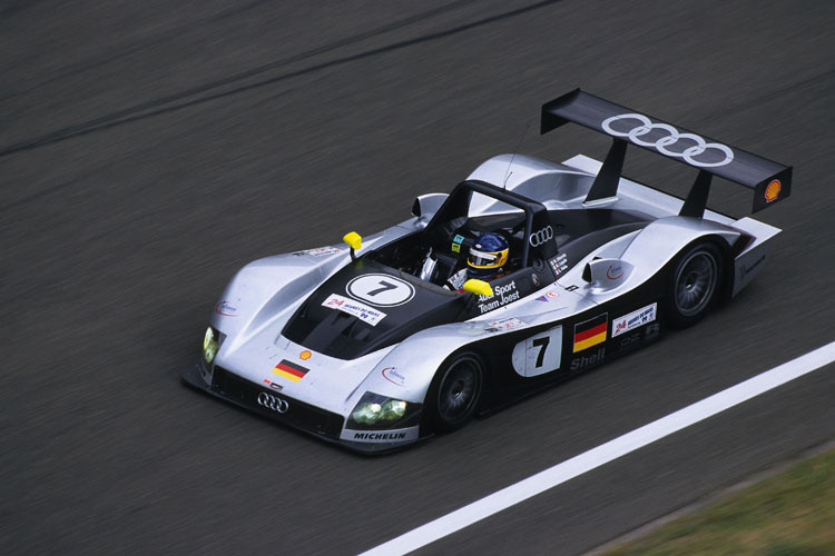 Der R8R landete 1999 auf dem Le-Mans-Podium