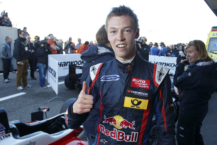 Red Bull-Junior Daniil Kvyat: «Endlich hat es mit dem ersten Formel-3-Sieg geklappt»