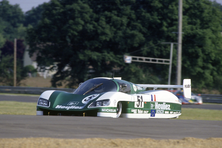 Der WM P88 in Le Mans 1988