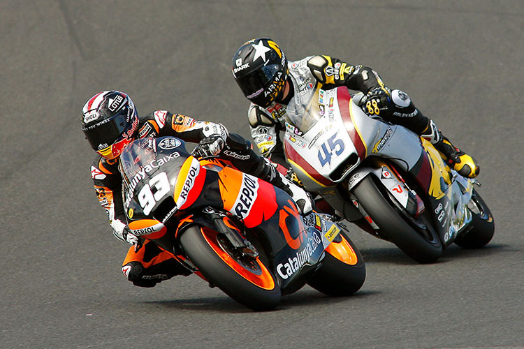 Márquez gegen Redding 2012 in Australien: Hier gewann der Spanier die Moto2-WM