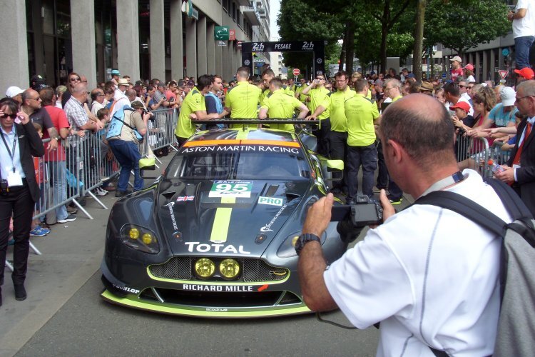 Aston Martin Racing mit dem V8 Vantage GTE