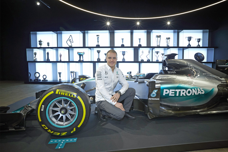 Herausforderung bei Mercedes: Valtteri Bottas muss sich in diesem Jahr beweisen