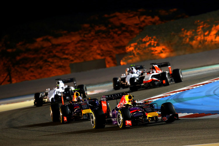 Sebastian Vettel: «Ich musste aufpassen, dass nicht auch noch die beiden Williams an mir vorbeiziehen»