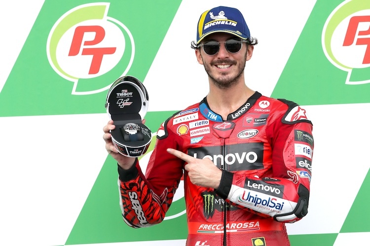 Mit Traumrunde auf Startplatz 1: Weltmeister Pecco Bagnaia