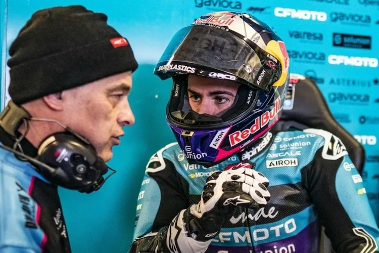 Moto3-Weltmeister David Alonso landete auf Platz 24