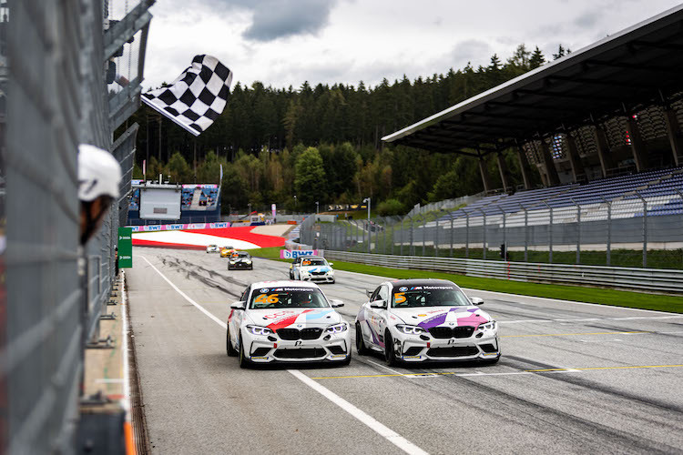  Der BMW M2 Cup begeisterte die DTM-Fans 2023 bei zwölf Rennen mit spektakulärem Markenpokalsport