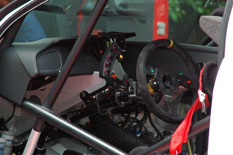 Das Cockpit des neuen Citroën DS3 WRC