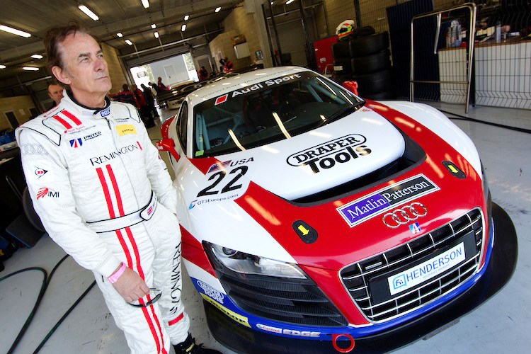 Arie Luyendijk fuhr erstmals den Audi R8 LMS in Spa
