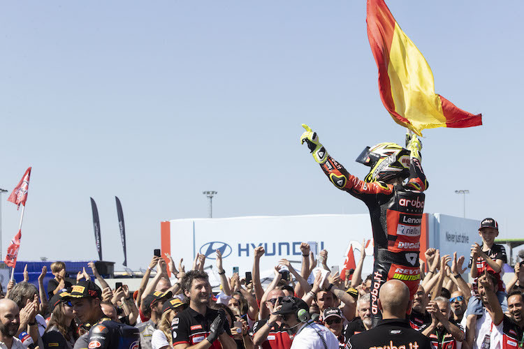 Alvaro Bautista auf dem Weg zum WM-Titel 2022