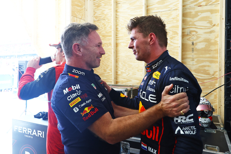 Red Bull Racing-Teamchef Christian Horner sagt über Max Verstappen: «Er liefert eine aussergewöhnliche Leistung ab»