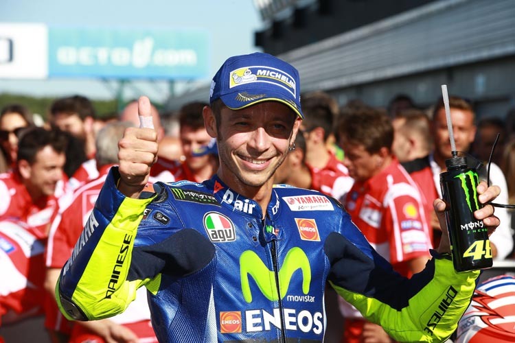 Valentino Rossi will in Aragón versuchen, seine M1 im Renntempo zu bewegen