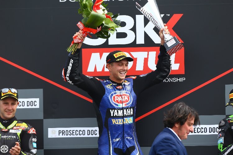 Michael van der Mark gewann auch den zweiten Superbike-Lauf in Donington