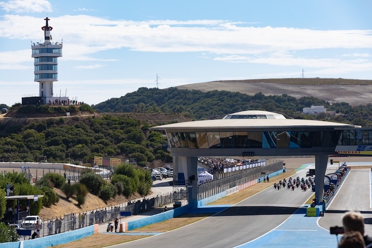 Willkommen zum Rennen in Jerez