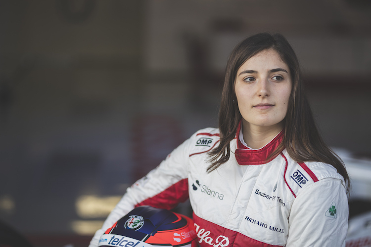 Tatiana Calderón durfte in Fiorano zum zweiten Mal in einem Formel-1-Renner Platz nehmen