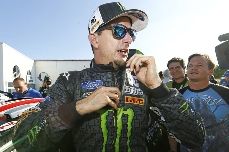 Ken Block freut sich auf den Formel 1-Test