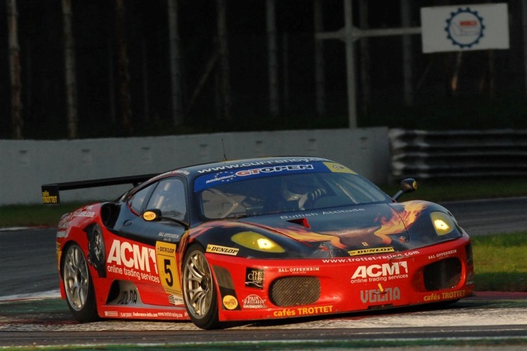 Der Ferrari der Gesamtsieger Marcel Fässler/Joel Camathias