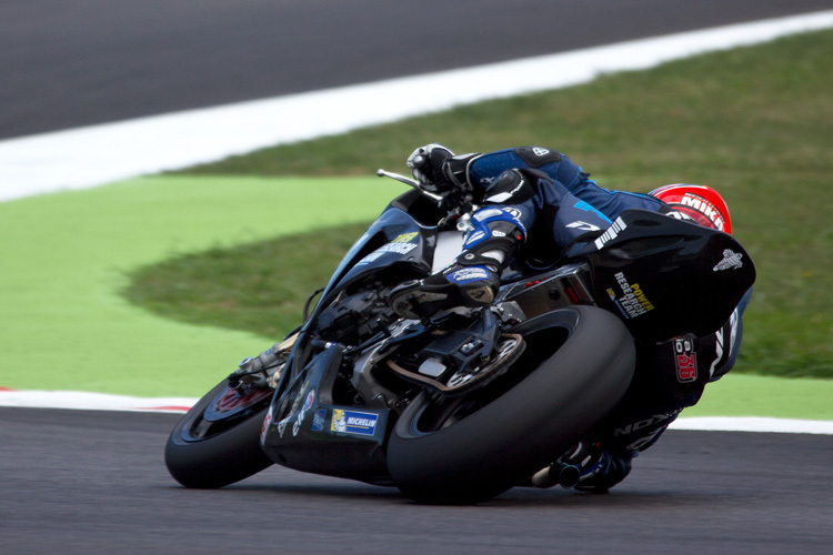Mika Kallio: MotoGP-Reifen von Michelin auf einem Honda-Superbike