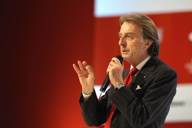 Ferrari-Präsident Luca di Montezemolo redet gern.