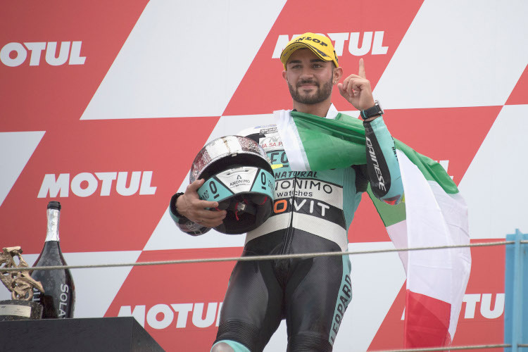 Dennis Foggia: Zum dritten Mal in seiner Moto3-Karriere auf dem höchsten Treppchen