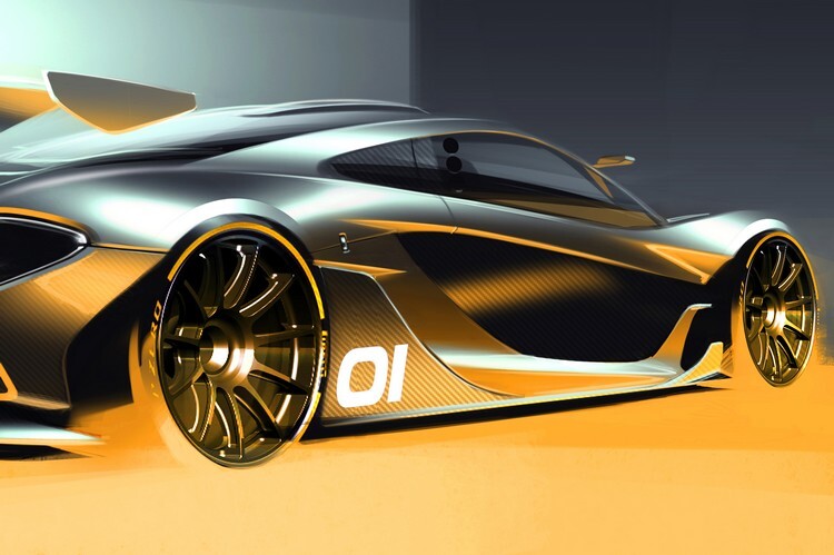 McLaren stellt den GTR P1 als Design-Konzept vor