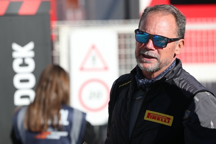 Giorgio Barbier, verantwortlich für Motorrad-Rennreifen bei Pirelli betont: «Wir wollen Rundenrekorde brechen, die Entwicklung muss weitergehen»