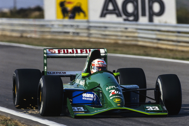 Andrea de Cesaris 1991 im Jordan
