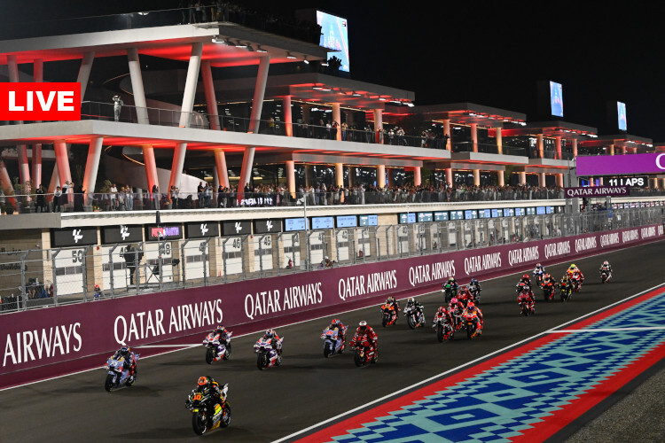 Das einzige MotoGP-Nachtrennen sorgt immer für eine besondere Atmosphäre