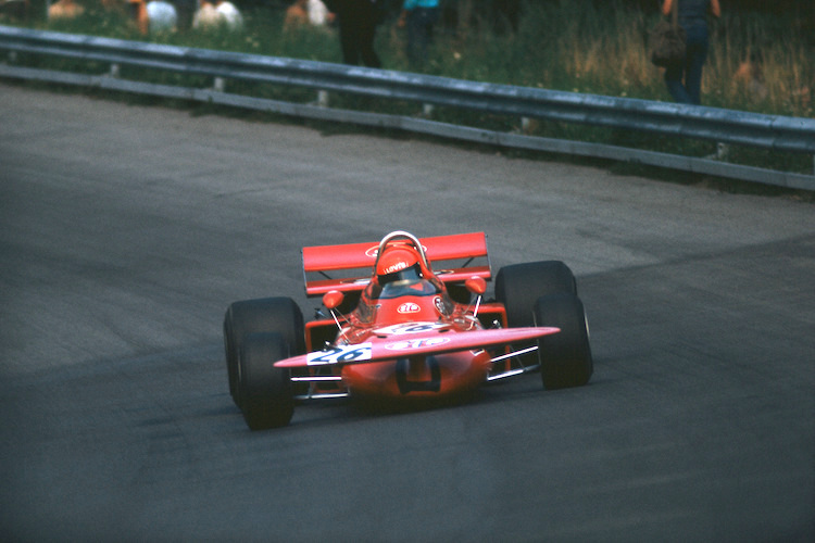 Niki Lauda 1971 auf dem Österreichring