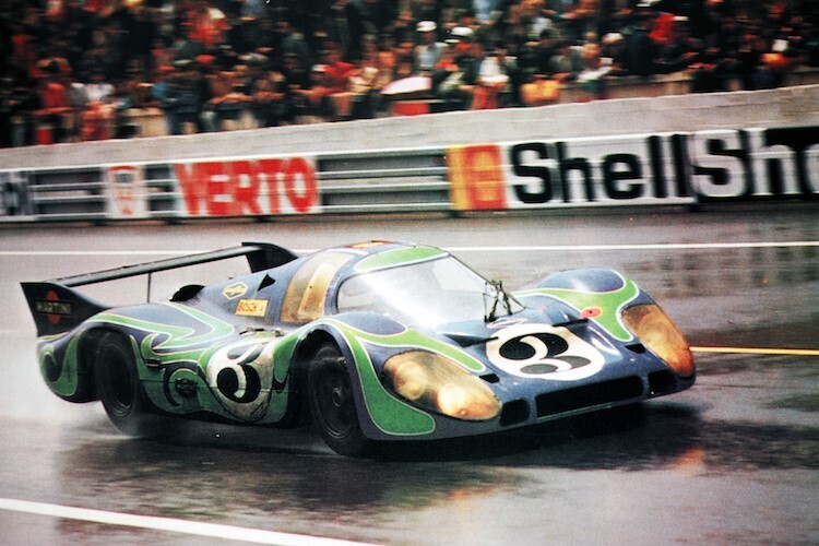 Porsche 1970 mit dem 917 in Le Mans