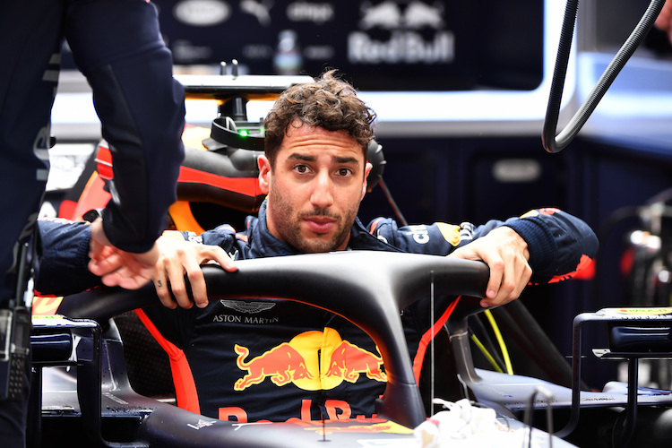 Daniel Ricciardo drehte im zweiten Training keine einzige Runde
