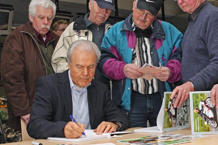 Dieter Braun wird auch in Schleiz die Bücher signieren