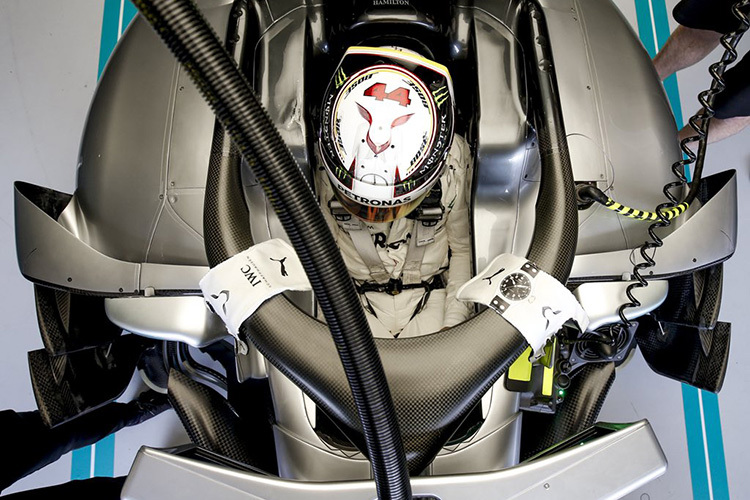 Mercedes-Star Lewis Hamilton durfte in Spielberg mit einem umfassenden Aero-Update ausrücken