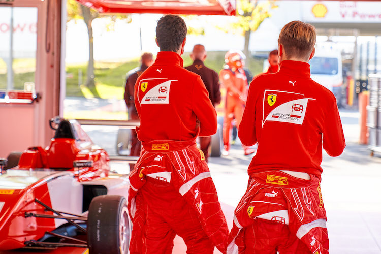 Ferrari testet den Nachwuchs, auch mit Formel-4-Probefahrten in Fiorano