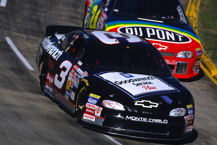 Wegen seines Autos wurde Earnhardt auch «The Man in Black» genannt