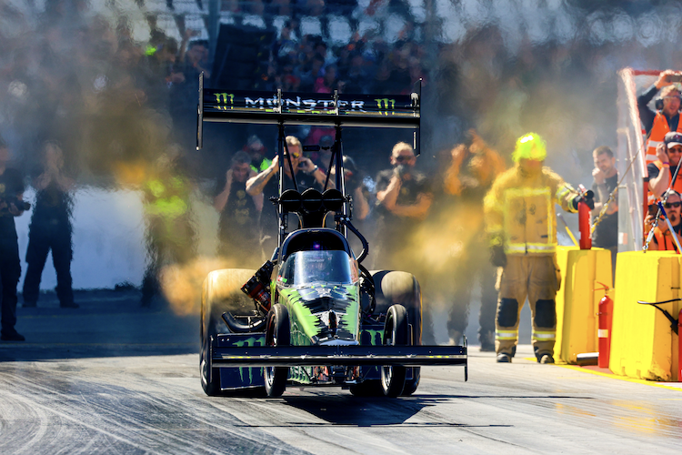 Top-Fuel-Gewinnerin Jndia Erbacher