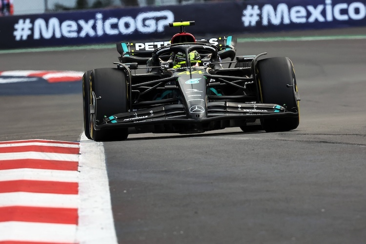 Lewis Hamilton fand das Auto von Mercedes im ersten Training ziemlich schwierig, wie Andrew Shovlin betont