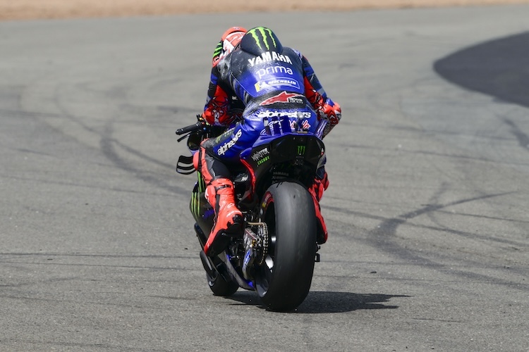 Bei Fabio Quartararo versagte das Ride-Height-Device in Runde 12