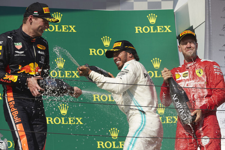 Max Verstappen, Lewis Hamilton und Sebastian Vettel sorgen für die verbalen Ausnahmen