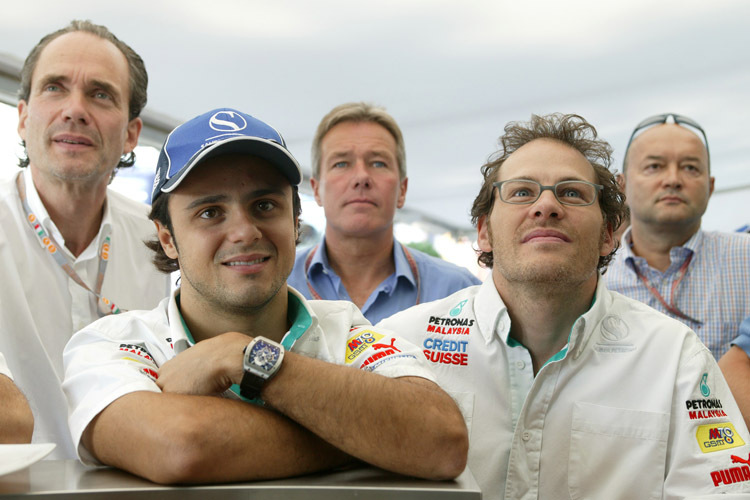 Erst Feinde, dann Freunde: Felipe Massa und Jacques Villeneuve