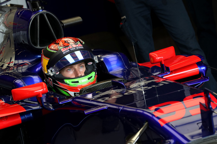 Brendon Hartley startet heute in sein erstes GP-Wochenende