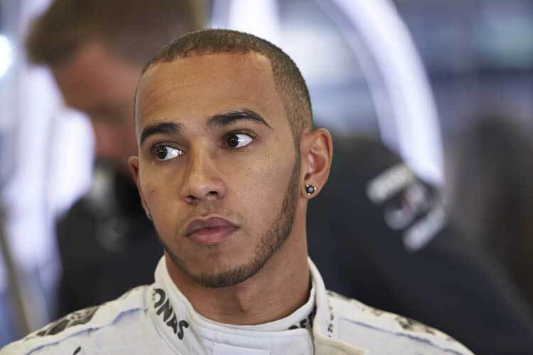 Lewis Hamilton wurde in Silverstone ausgebremst