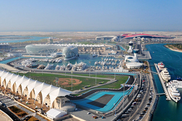In Abu Dhabi findet das WM-Finale 2014 statt, dann wird getestet
