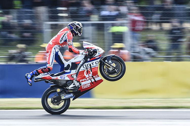 Ducati-Pilot Scott Redding in Le Mans