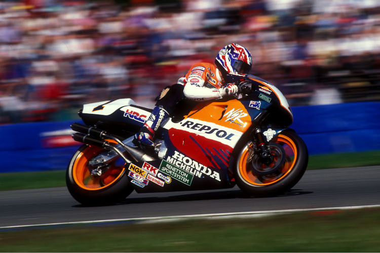 Mick Doohan machte 1995 den Anfang in der Repsol-Honda-Siegerliste