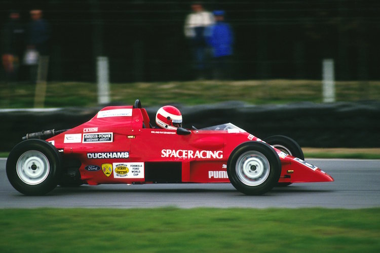 Ratzenberger in der Formel Ford, das war eine Einmann-Band
