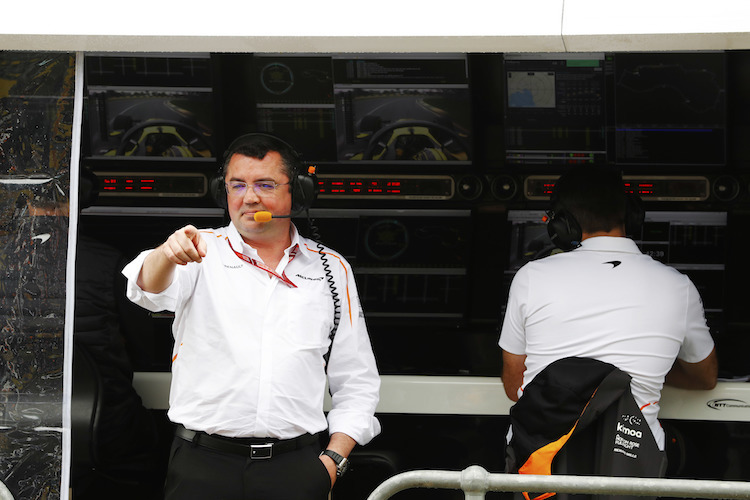 McLaren-Renndirektor Eric Boullier