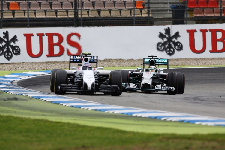 Valtteri Bottas & Lewis Hamilton