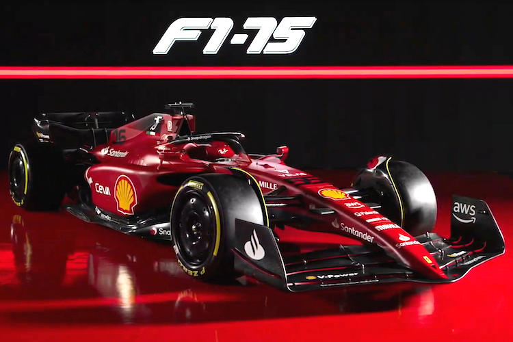 Der neue Ferrari F1-75