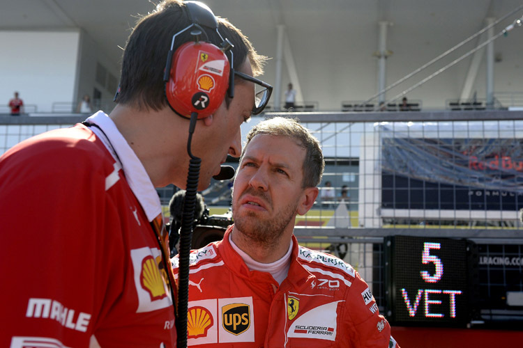 Sebastian Vettel musste in Suzuka eine bittere Pille schlucken