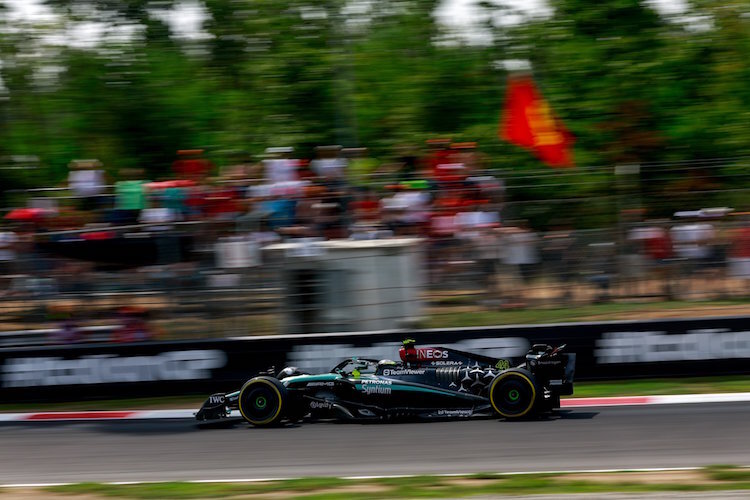 Lewis Hamilton in Monza